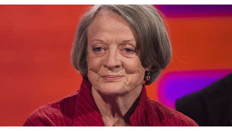 Addio all'attrice britannica Maggie Smith, aveva vinto due Oscar