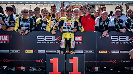 Superbike, Andrea Iannone vince gara-1 ad Aragon e ritrova il successo dopo otto anni