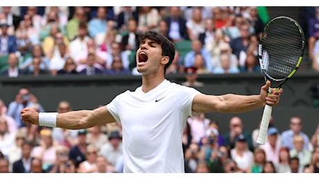 Alcaraz: Un sogno vincere Wimbledon, è il torneo più bello. Djokovic lottatore