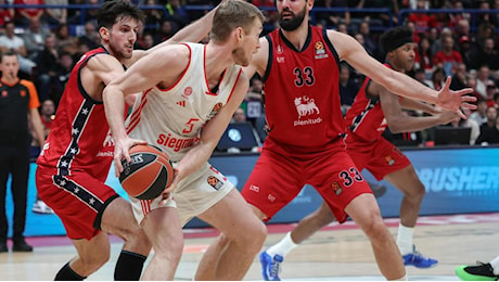 Bayern Monaco batte EA7 Milano 79-78: seconda sconfitta settimanale in Eurolega