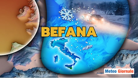 Meteo, Befana sotto la Neve. Ecco perché l’ipotesi è concreta