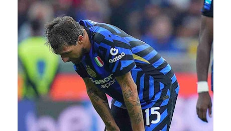 Inter, si ferma anche Acerbi: brutte novità sul recupero