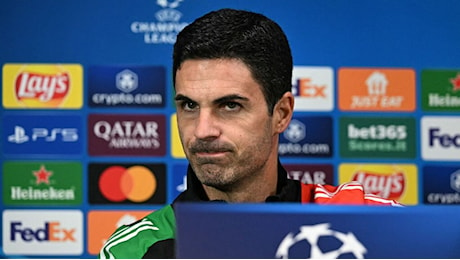 Arsenal, Arteta: A Milano per provare a vincere. L'Inter ha una grande identità