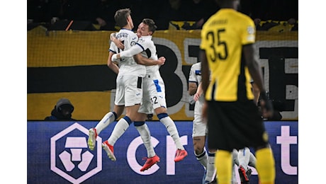 Young Boys-Atalanta 1-6, la Dea dilaga a Berna