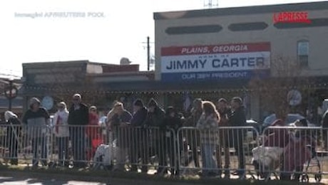 Usa, al via in Georgia sei giorni di cerimonie per i funerali di Jimmy Carter