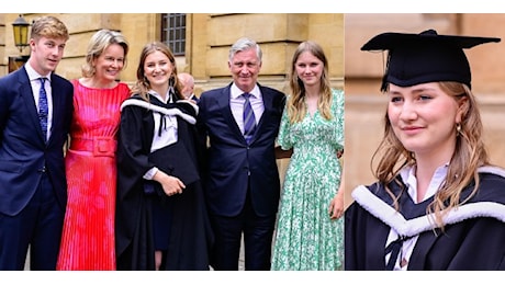Elisabeth del Belgio è la prima futura regina che si laurea (ad Oxford). Foto e video | People