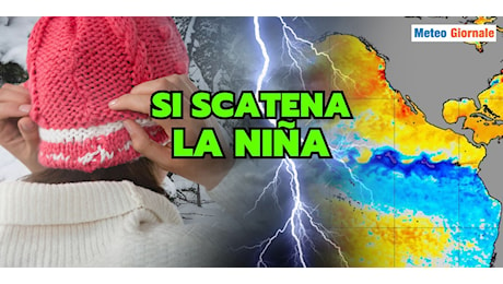 Arriva la Niña: cosa succede all’Inverno? Tutte le spiegazioni