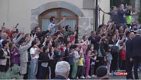 Leone XIV a Genazzano, al Santuario della Madonna del Buon Consiglio