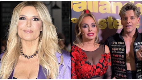 Selvaggia Lucarelli, la stoccata a Sonia Bruganelli: «Carlo finalmente hai una ballerina simpatica». Il silenzio di Aloia
