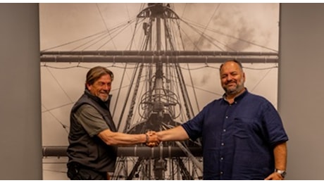 Amerigo Vespucci, il ​cuore marinaresco ritrova Corrado Gala a Napoli dopo 45 anni
