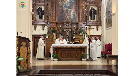 Lamezia, nel Santuario di Sant’Antonio il vescovo Parisi celebra la Festa del perdono di Assisi