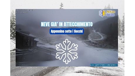 IN APPENNINO E' GIA' BUFERA - DAL SOLE ALLA NEVE - METEO TOSCANA » Nottata con libeccio forte