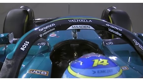 Che spavento per Alonso: il volante si stacca dalla monoposto nelle prove libere del Gp in Bahrain
