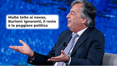 Buonguerrieri reagisce a Burioni & Co sulle multe ai no vax ▷ Ricordiamo tutti quella sua frase