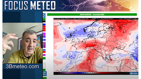 Meteo. Sviluppo di forti temporali sabato tra Francia, Italia e Germania, approfondiamo in video