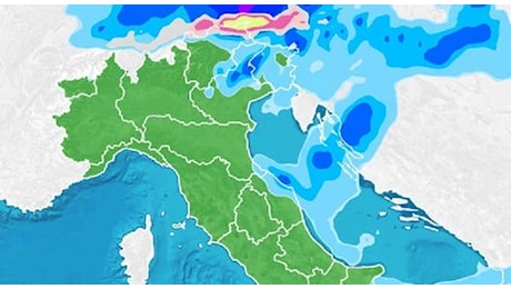 Freddo e maltempo senza tregua, tornano piogge e temporali dopo il timido sole della domenica. Neve sulle Alpi