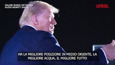 Medioriente, Trump: Sono stato a Gaza, potrebbe essere meglio di Montecarlo