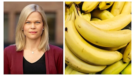 La fobia per le banane della ministra diventa un caso nazionale in Svezia: “È una specie di allergia”