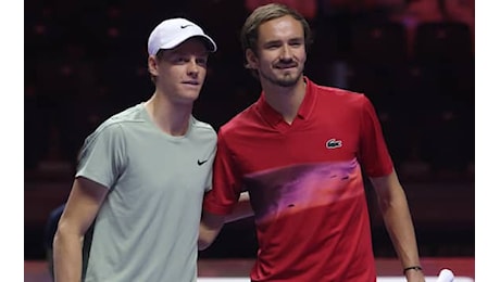 Atp Finals 2024, tutte le partite in programma oggi. Stasera Sinner-Medvedev