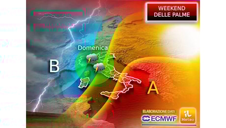 Meteo: Weekend delle Palme nel segno dell'Anticiclone, poi cambia tutto da Domenica; le novità