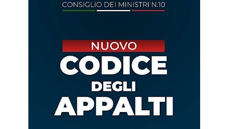 Comunicato stampa del Consiglio dei Ministri n. 109 : Approvato in via definitiva il correttivo al codice appalti