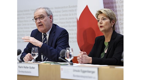 KArin Keller-Sutter a Ginevra per continuare il dialogo con Washington