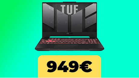 ASUS TUF Gaming A15, il notebook è in forte sconto per il Black Friday di Amazon