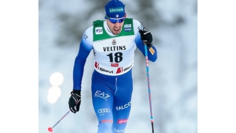 Federico Pellegrino sfiora il podio nella sprint a tecnica classica in Val di Fiemme - Aostasera