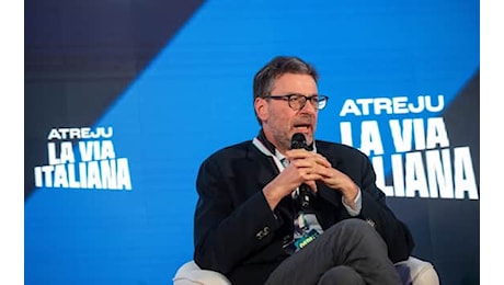 Giorgetti ad Atreju: “Onda riconversione industriale fa morti e feriti. Pil verso +0,7%