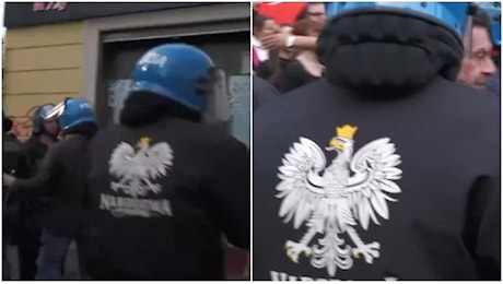 Poliziotto con un simbolo neonazista sulla giacca al corteo pro-Pal di Milano: identificato l’agente