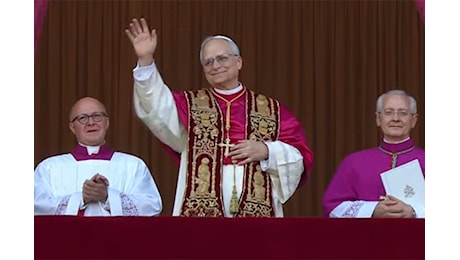 La presidente Todde saluta il nuovo papa Leone XIV