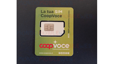 CoopVoce Extra 300 torna ufficialmente: minuti e 300 Giga con prima mensilità gratis