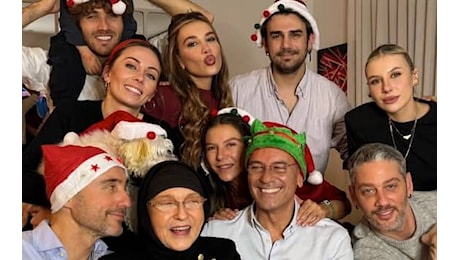 Eleonora Giorgi, Natale in anticipo in famiglia: Pieno d'amore