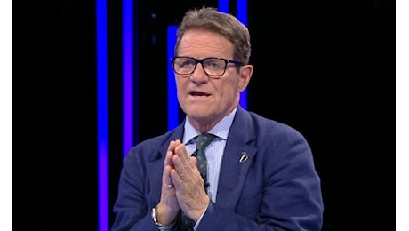 Capello: «Inter vuole vincerla. Ammiro il coraggio di Inzaghi»