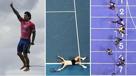 Sport, le migliori foto del 2024: Medina in volo nel surf, Sinner agli Australian Open, la salita di Pogacar al Giro d'Italia