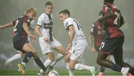 Parma-Genoa, le pagelle: muro Delprato, 6,5. Pinamonti, un palo e il gol, 7