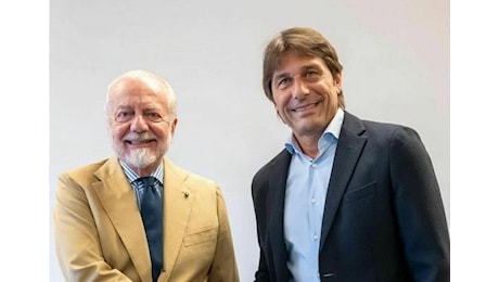 Inter-Napoli, spunta il gesto di De Laurentiis e Conte a Castel Volturno