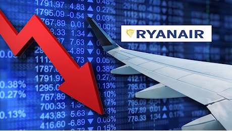 Il caso tariffe abbatte Ryanair, utili in picchiata