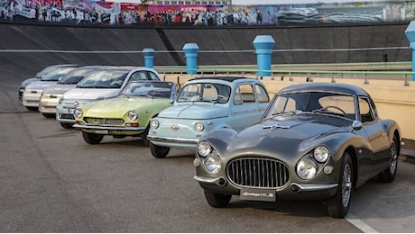 125 anni di Fiat, la parata delle auto storiche al Lingotto di Torino - Foto