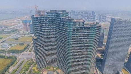 In Cina il mega-condominio grande come una città: ci vivono 20 mila persone (che possono non uscire mai)