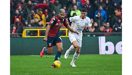 Genoa, la partita col Cagliari quella con più tiri e tocchi nell’area avversaria in campionato