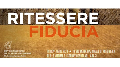 “Ritessere fiducia”