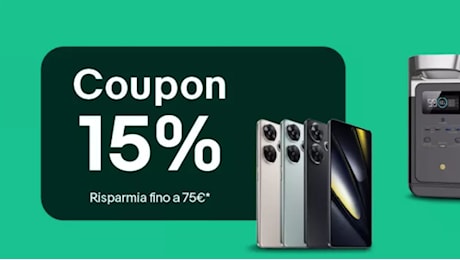 Nuovo coupon eBay: risparmi extra del 15% sui brand più in voga