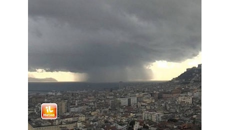 Meteo Napoli: oggi temporali, Domenica 20 e Lunedì 21 nubi sparse