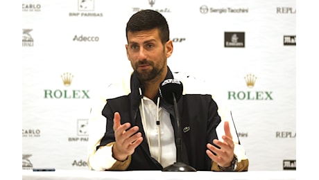 Djokovic: Mi aspetto una gara lunga contro Sinner, non parto favorito