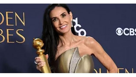 Demi Moore, la grande rivincita del Golden Globe: “Non sono un’attrice da popcorn”