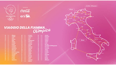 Farà tappa anche a Catanzaro la Fiamma Olimpica dei Giochi Invernali di Milano Cortina 2026