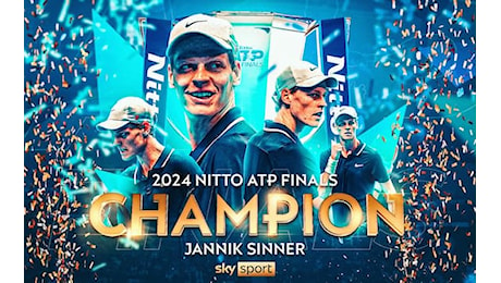 Sinner trionfa alle Atp Finals 2024: Fritz battuto 6-4, 6-4. HIGHLIGHTS