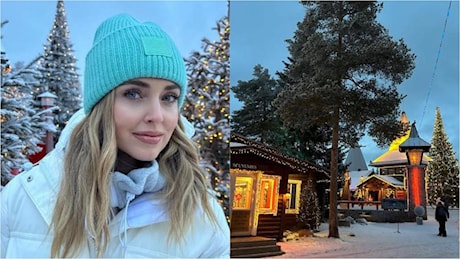 Chiara Ferragni in Lapponia con la famiglia: il primo Natale del dopo Fedez