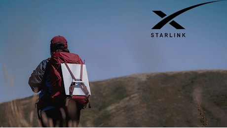 Starlink Mini arriva in Italia: la connessione satellitare entra in uno zaino